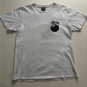 Stussy black 8 ball shirt